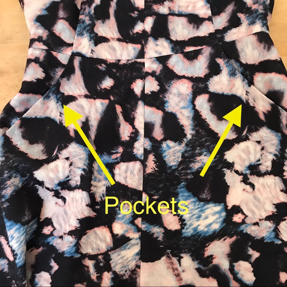 Club Monaco Size 00 Charis Floral Cocktail Dress - Picture 11 of 11